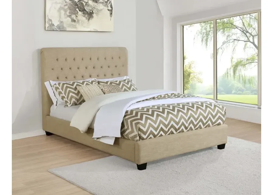 Coaster Chloe Upholstered King Panel Bed Oatmeal-80 1 106022-coaster-chloe-upholstered-king-panel-bed-oatmeal-80-1.webp