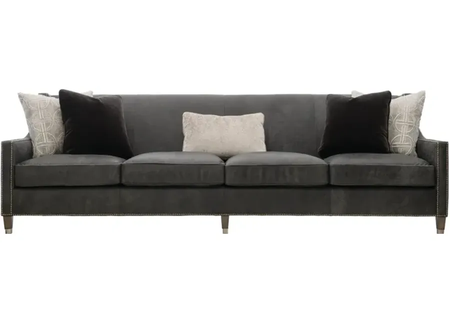 Bernhardt Palisades Leather Sofa