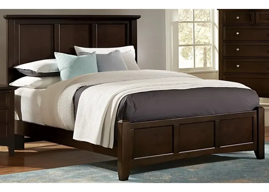 Vaughan-Bassett Bonanza Merlot Mansion Queen Headboard-66