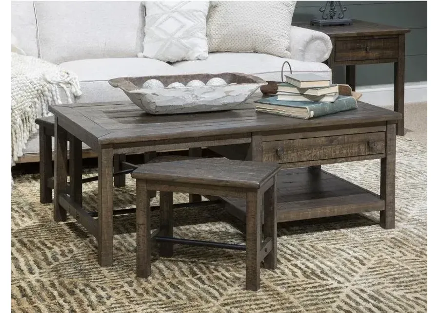 Magnussen Wood Rectangular Cocktail Table with 2 Stools Smithton-52 1 106128-magnussen-wood-rectangular-cocktail-table-with-2-stools-smithton-52-1.webp