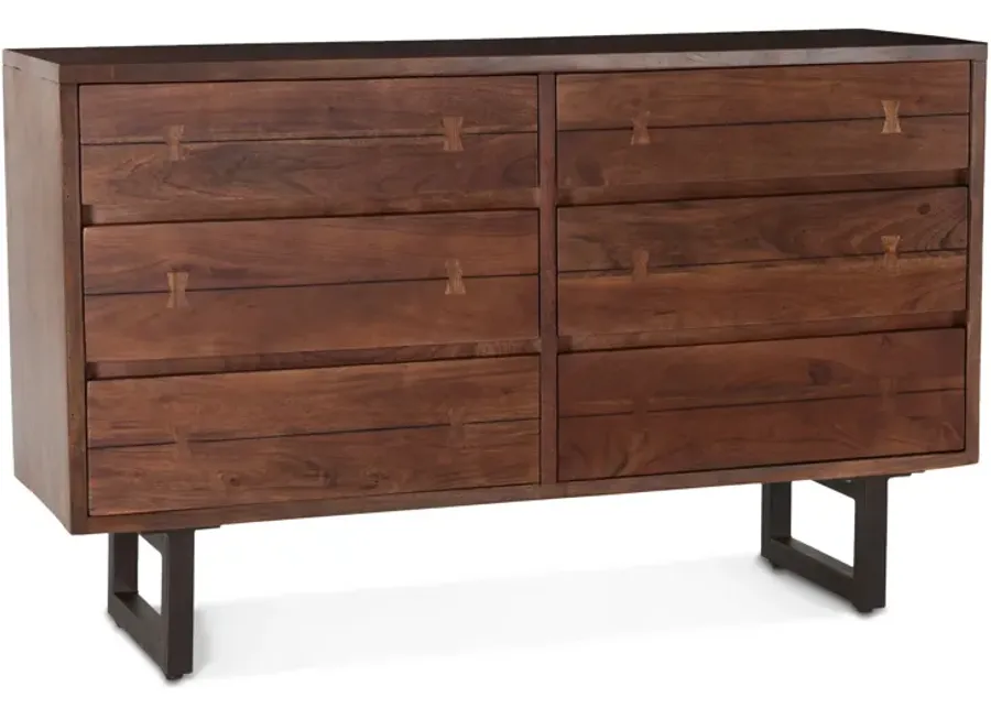 Home Trends Design Aspen Acacia Wood Live Edge Dresser-58