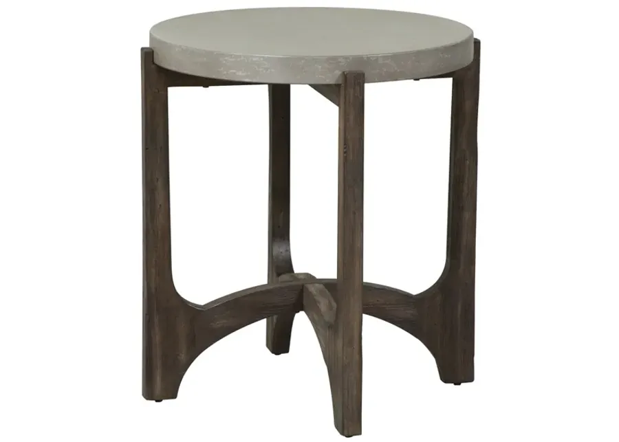 Liberty Furniture 3-Piece Rustic Brown Wire Brush Coffee Table Set Cascade-38