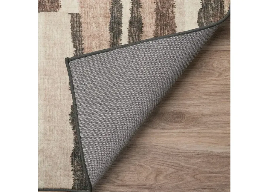 Dalyn Abstract Striped Brisbane 5'X8' Area Rug in Earthy Tones-90