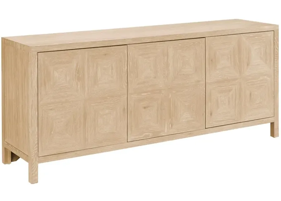 Universal Modern Farmhouse Sadie Beige Credenza Sideboard-76