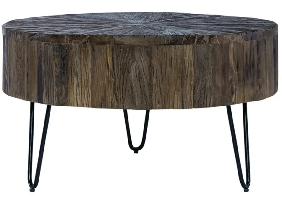 Liberty Furniture Canyon Railroad Brown Accent Cocktail Table-30