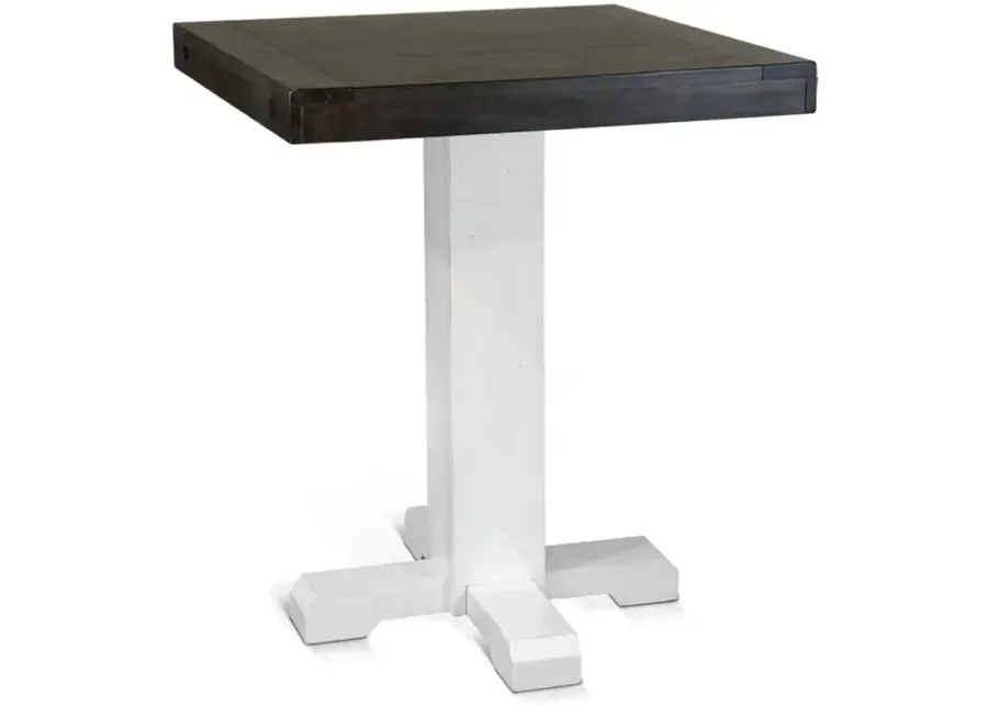 Sunny Designs Carriage House European Cottage Pub Counter-Height 36-42 Inch Table-36