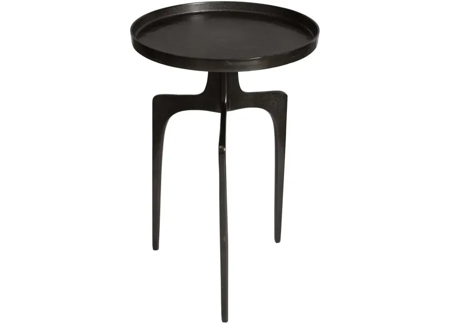 Uttermost Kenna Antique Bronze Accent Table-16