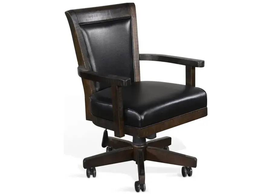 Sunny Designs Homestead Tobacco Leaf Game Chair-24