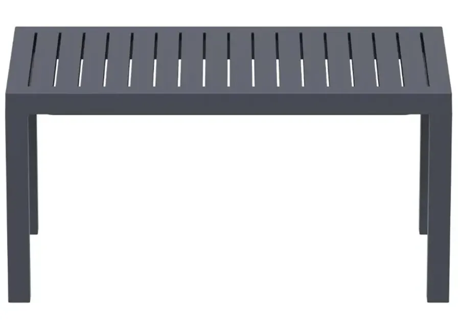 Compamia Ocean Rectangle Coffee Table Dark Gray
