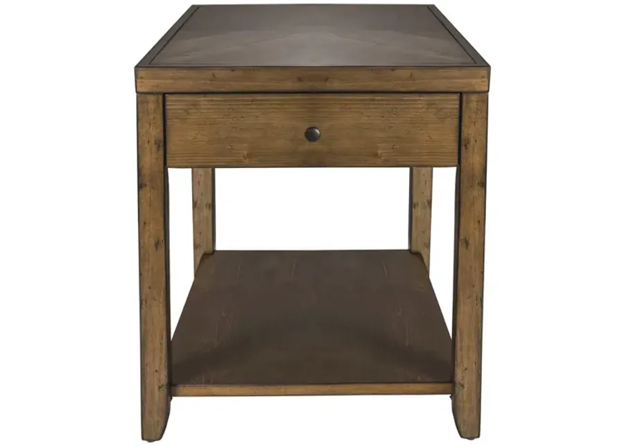 Liberty Furniture Mitchell Nutmeg End Table-22
