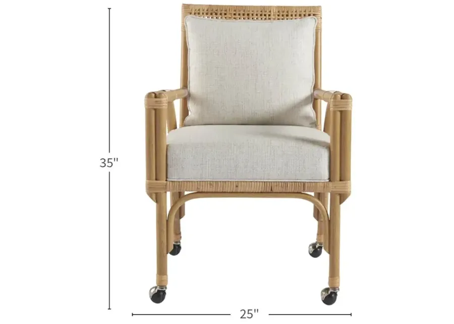Universal Escape Coastal Living Home Newport Dining & Game Chair-26