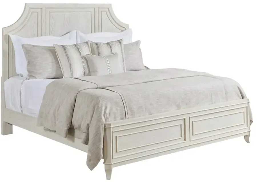 American Drew Harmony Eggshell Queen Angeline Panel Headboard-62