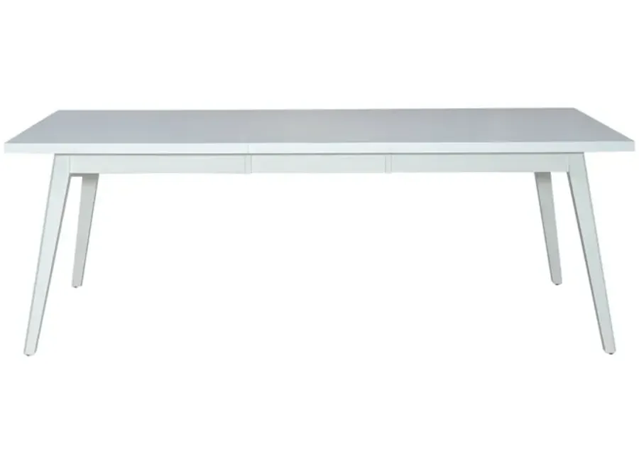 Liberty Furniture Capeside Cottage Porcelain White Rectangular Leg Table-42