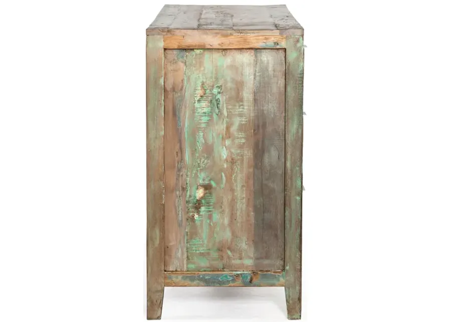 Home Trends Design Ibiza Vintage Reclaimed Teak Dresser-57