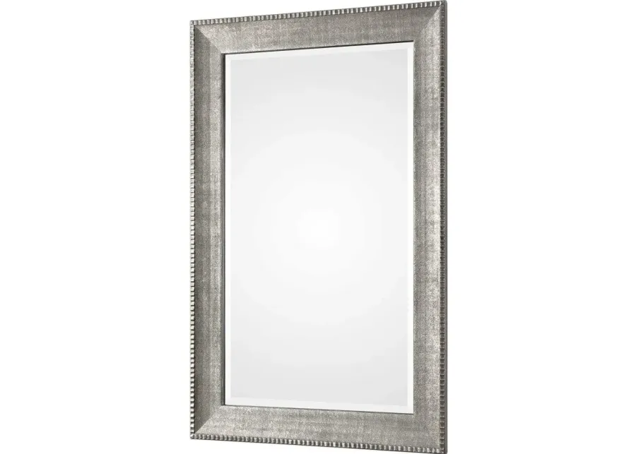 Uttermost Leiston Metallic Silver Mirror-39.13
