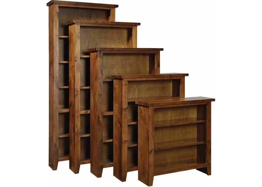 Aspenhome Alder Grove Fruitwood 60 Inch Bookcase-35