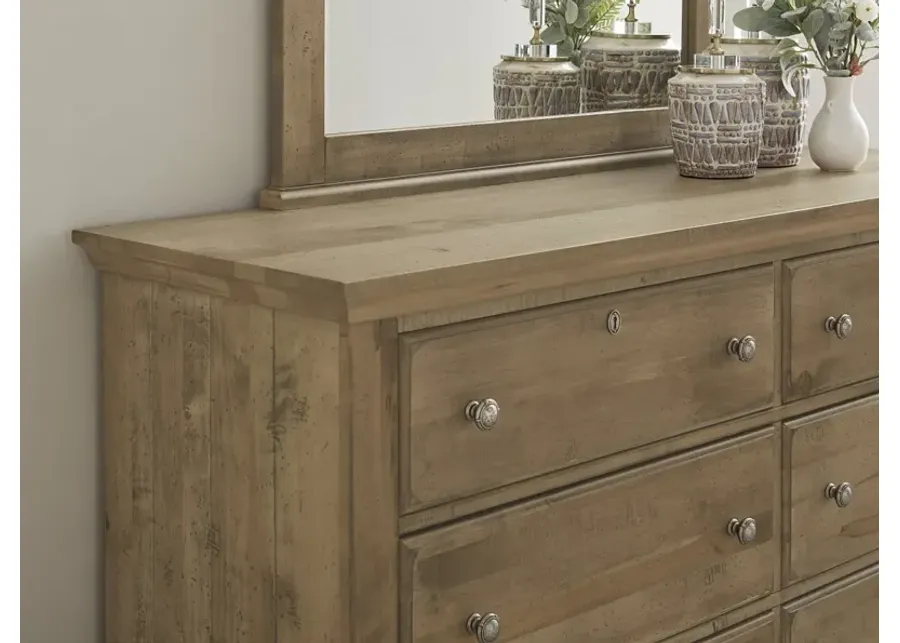 Vaughan-Bassett Carlisle Warm Natural Dresser-60