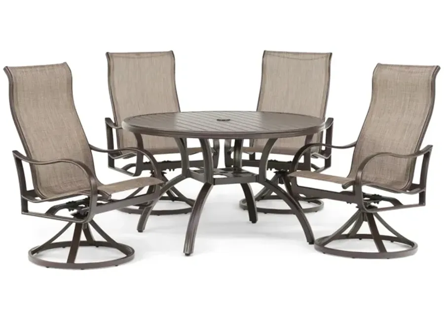 Coastline 5pc Patio Dining Set