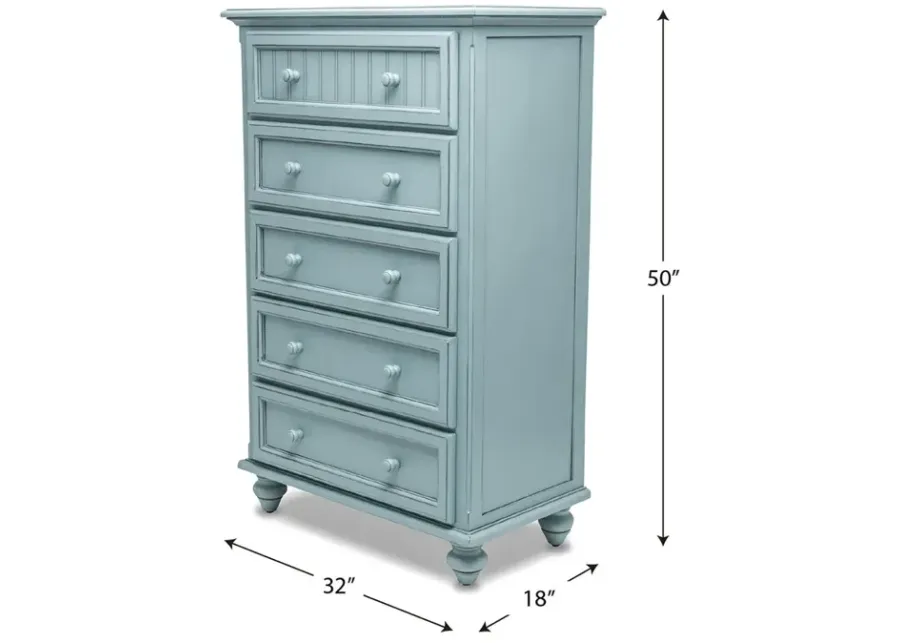 Seawinds Monaco 5-Drawer Bleu Finish Chest-52 1 108419-seawinds-monaco-5-drawer-bleu-finish-chest-52-1.webp