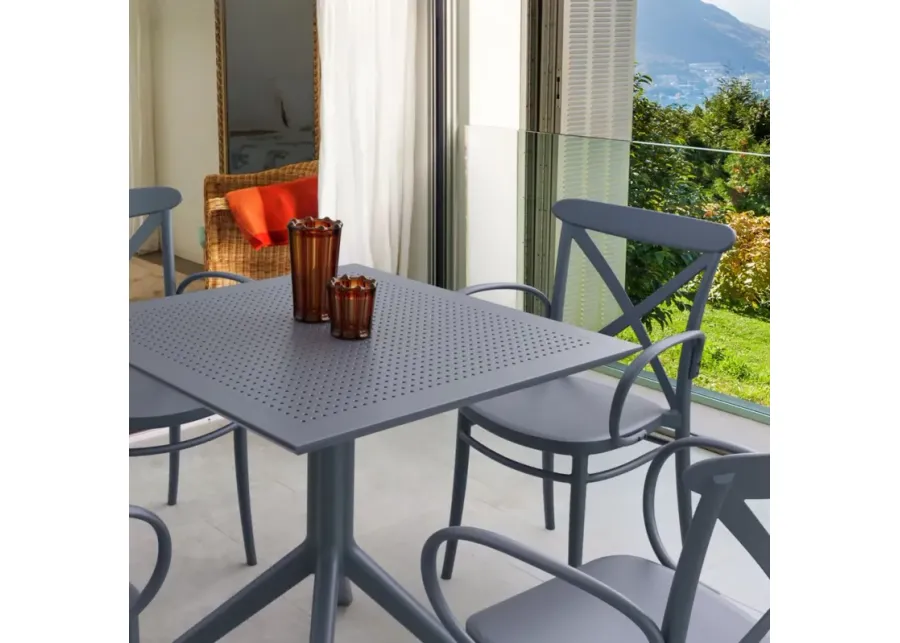 Compamia Cross XL Patio Dining Set with 4 Chairs Dark Gray 1 108613-compamia-cross-xl-patio-dining-set-with-4-chairs-dark-gray-1.webp
