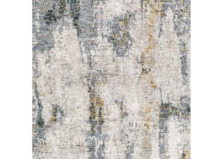 Uttermost Ladoga Cream/Denim Blue/Gray/Light Beige 9 X 12 Area Rug-108