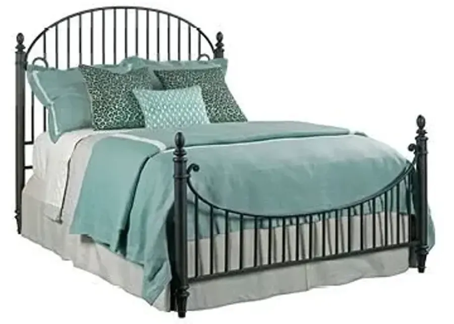 Kincaid Weatherfordcornsilk Collection Catlins Metal King Bed-80.75