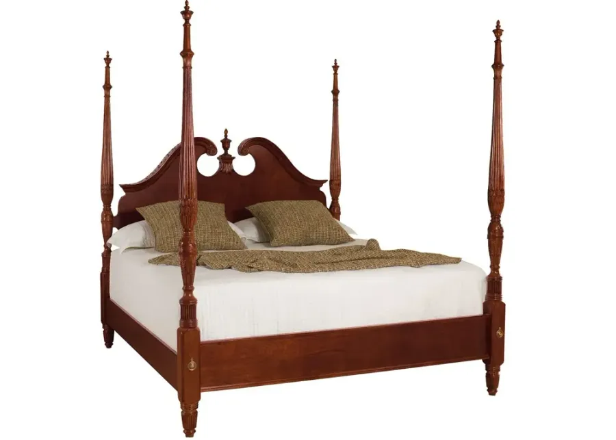 American Drew Pediment Poster Cherry Grove Queen Headboard-4 1 108731-american-drew-pediment-poster-cherry-grove-queen-headboard-4-1.webp