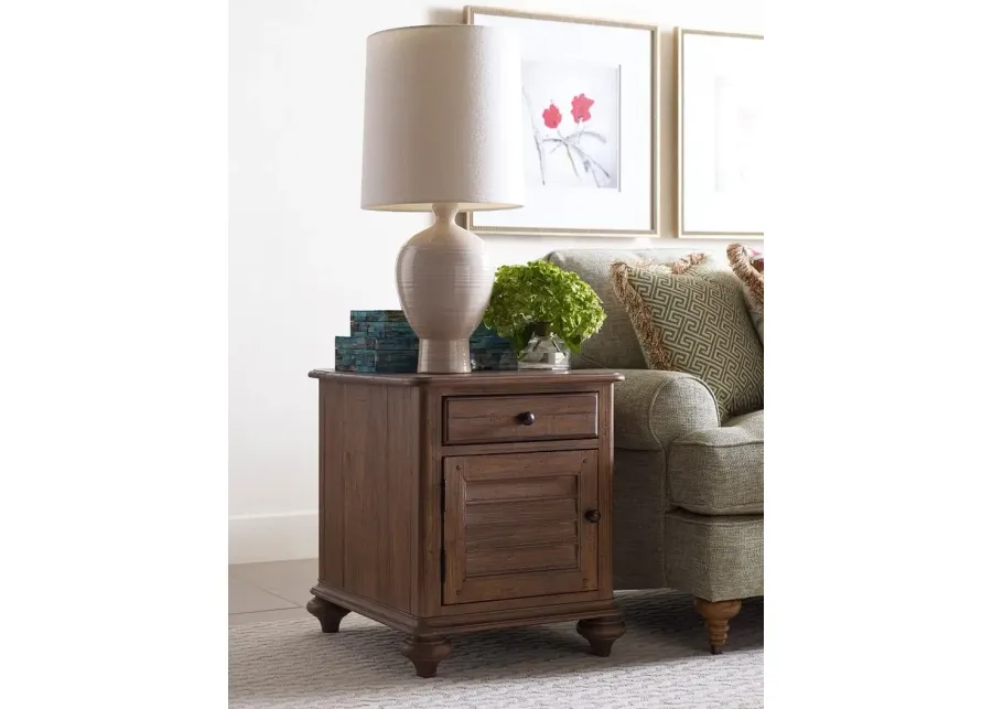 Kincaid Weatherford Chairside Table Weatherford Heather-22