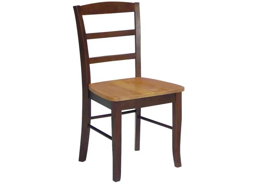 John Thomas Dining Essentials Madrid Wood Dining Chair in Cinnamon & Espresso-18