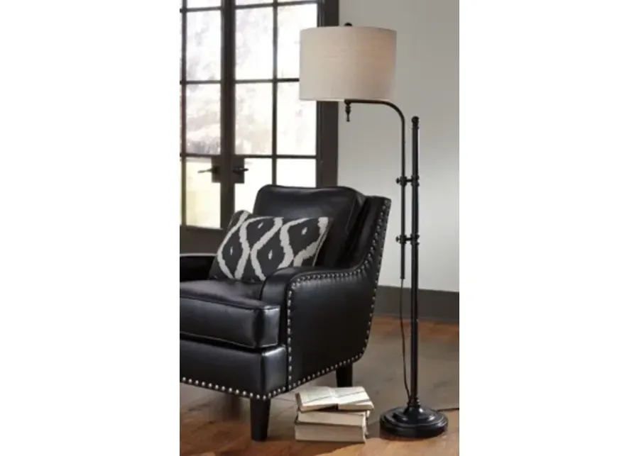 Ashley Anemoon Floor Lamp Black Signature Design-14