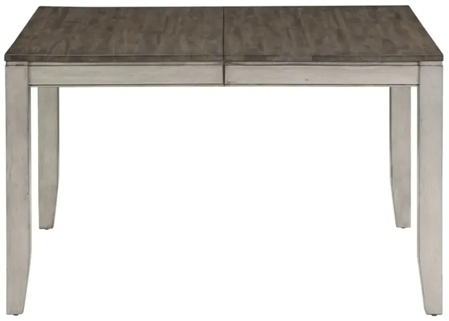 Steve Silver Abacus Two-Tone Smoky Alabaster & Putty 60-Inch Dining Table-48