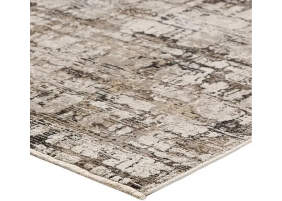Dalyn Monochrome Elegance Distressed Abstract 5'X8' Area Rug-92