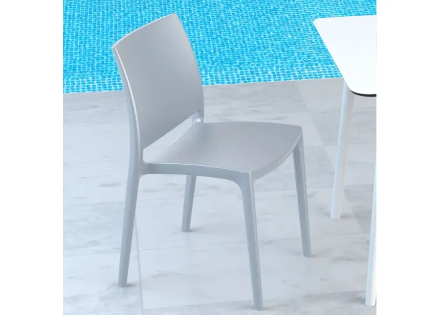 Compamia Maya Dining Chair Silver