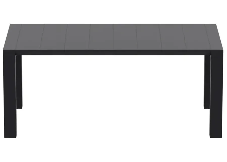 Compamia Modern Indoor- Outdoor Rectangular Dining Table in Black
