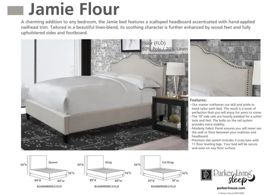 Parker House Jamie Natural Flour Queen Headboard-5