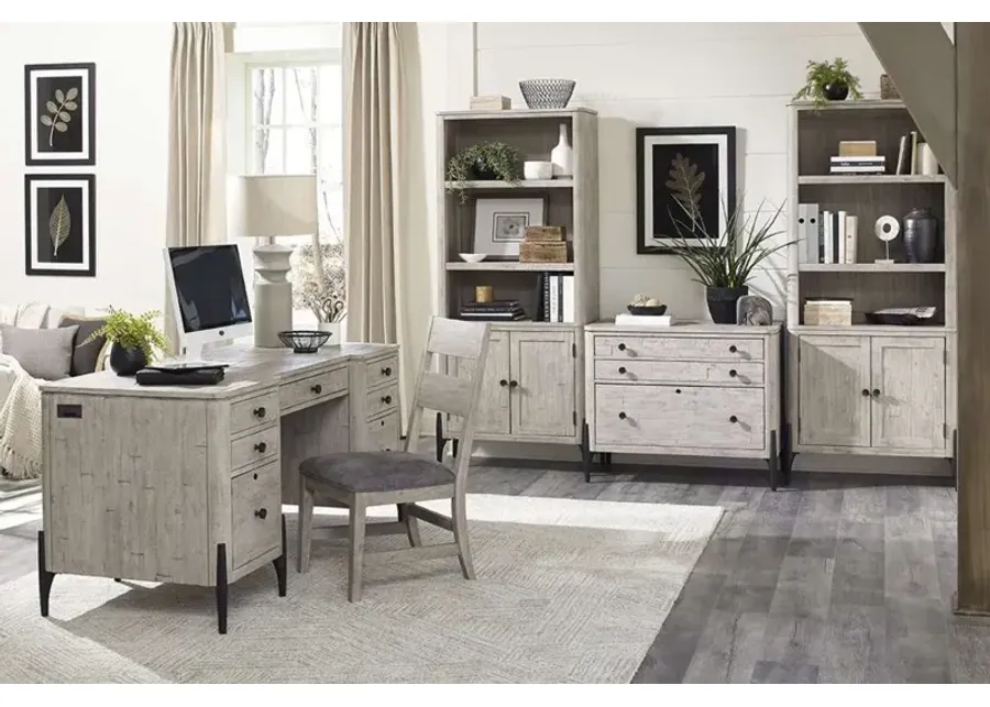 Aspenhome Zane Grey Workstation/Combo File Office Cabinet-39