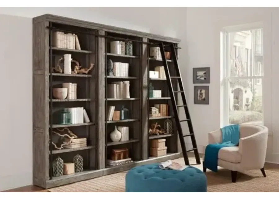 Martin Furniture Avondale Rustic Gray 94 Inch Tall Bookcase-40