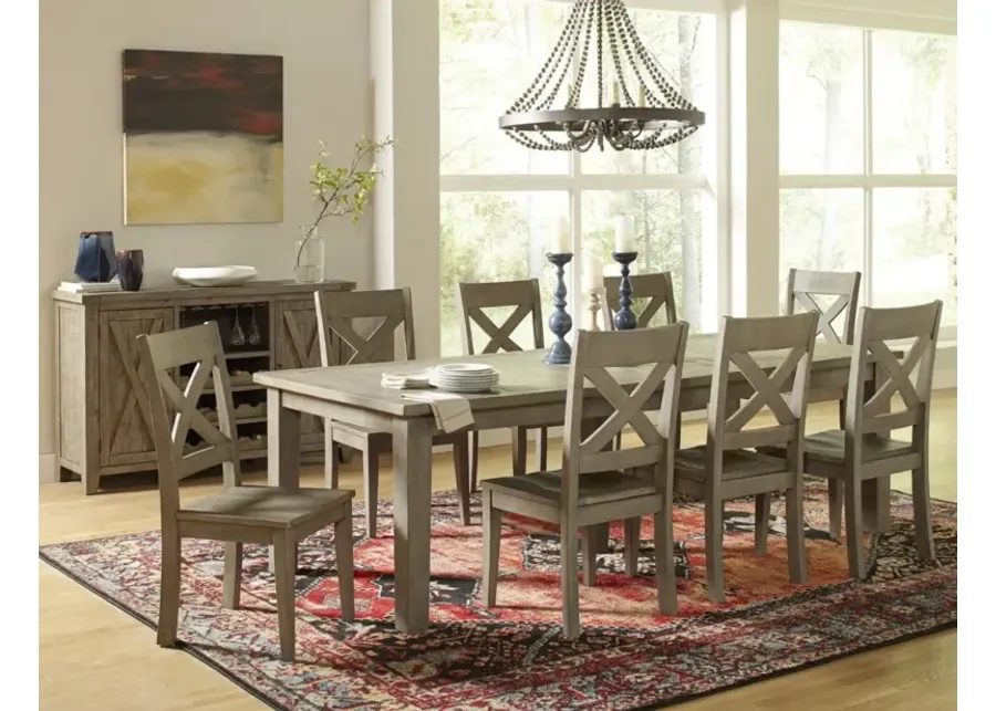 Jofran Outer Banks X-Back Chair Driftwood-19