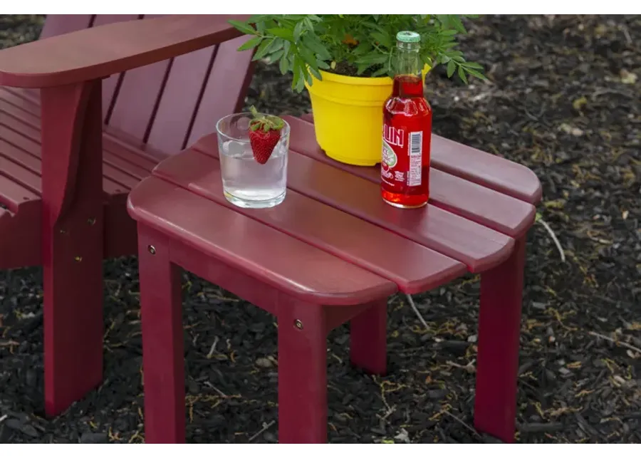 Linon Red Adirondack End Table-18