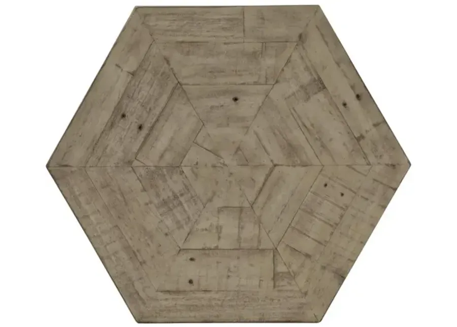 Bernhardt Gresham Hexagonal Side Table-24