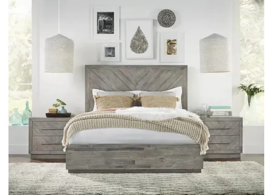 Modus Alexandra Rustic Latte King Headboard-79