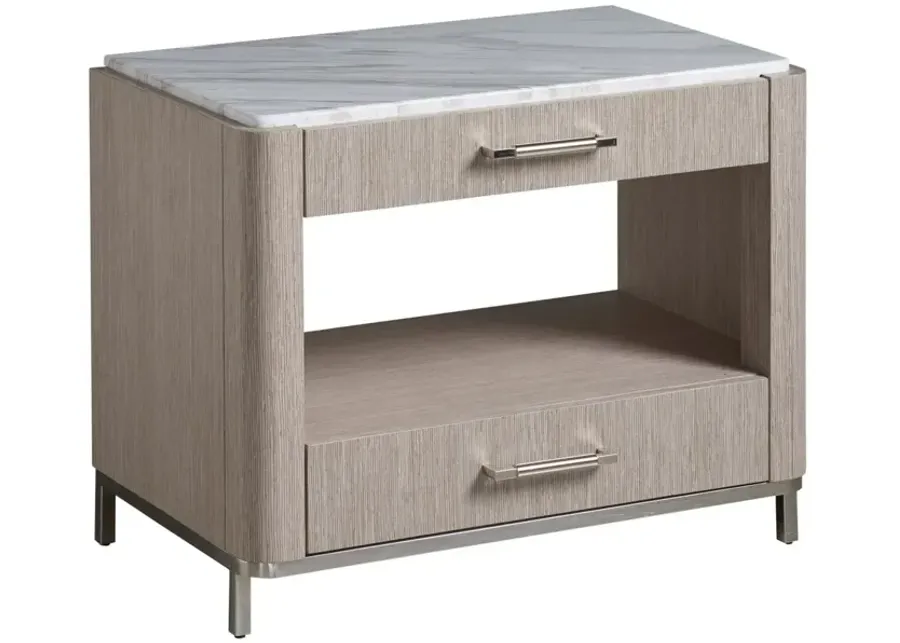 Universal Modern Soren Pumice Nightstand-30