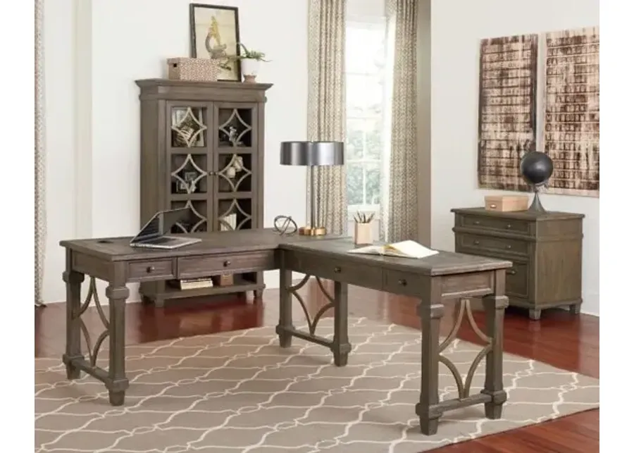Martin Furniture Carson Glass Display Bookcase-42