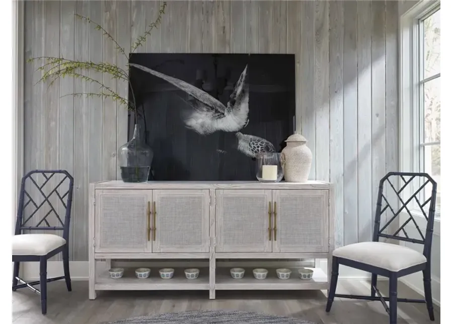 Universal Getaway Coastal Living Home Sea Oat Sideboard Buffet-76