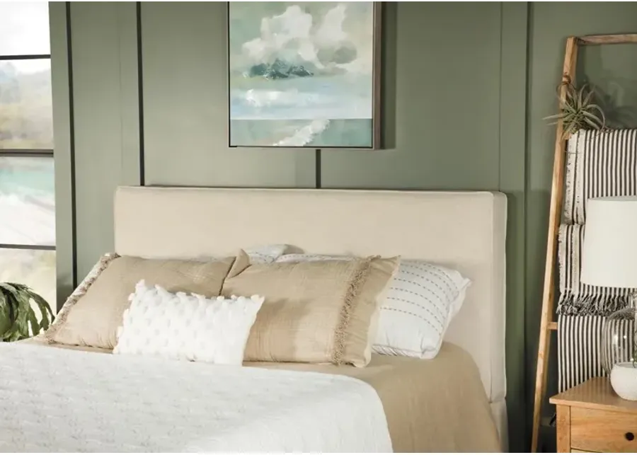 Coaster Kosmo Upholstered Twin Panel Headboard Sand-43