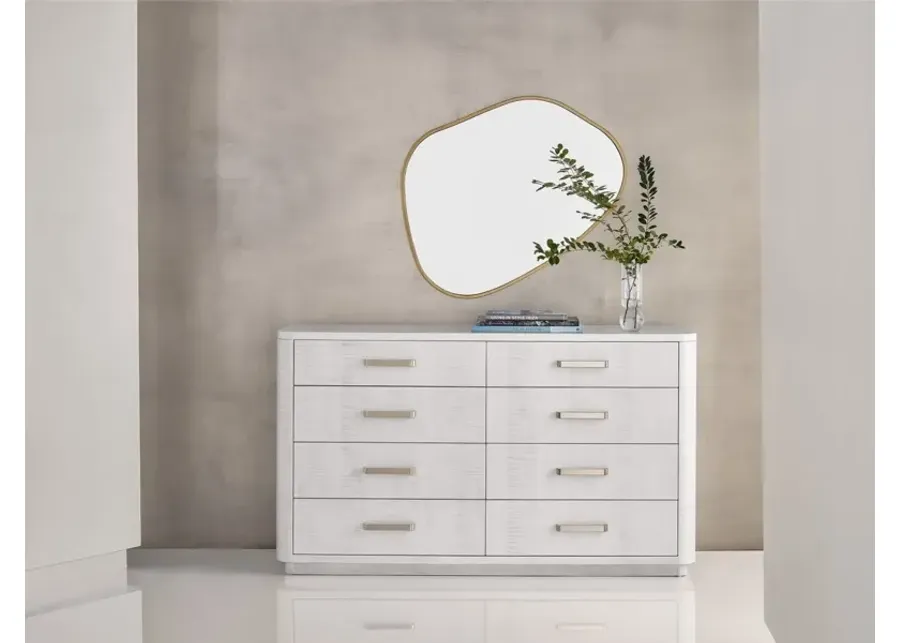 Universal Tranquility Miranda Kerr Home Gallett Soft Gold Small Accent Mirror-25