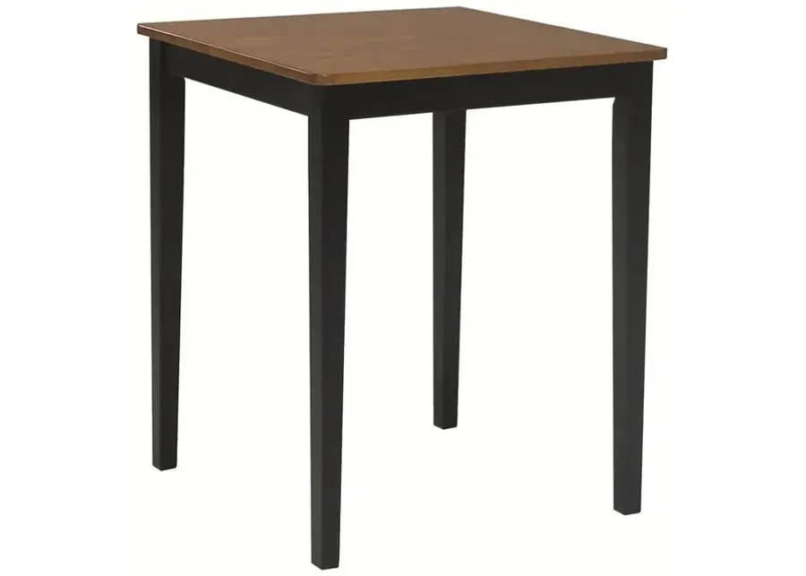 John Thomas Dining Essentials 36 Inch Square Table with 36 Inch Shaker Legs in Cherry/Black-30 1 110620-john-thomas-dining-essentials-36-inch-square-table-with-36-inch-shaker-legs-in-cherry-black-30-1.webp