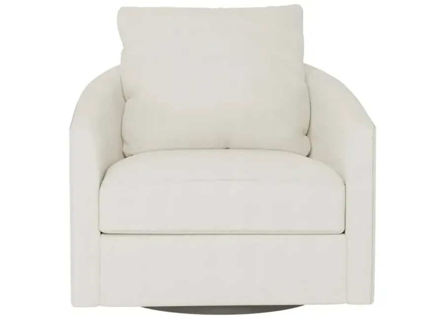 Bernhardt Astoria Fabric Swivel Chair-32