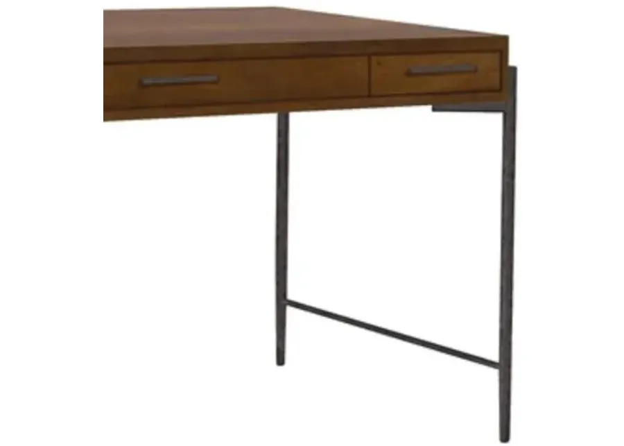 Hekman Aged Iron/Bedford Tobacco Writing Desk-60