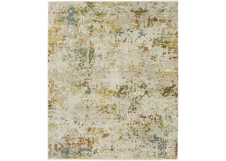 Memento Sentimental Beige Area Rug - 8 0  X 10 3 